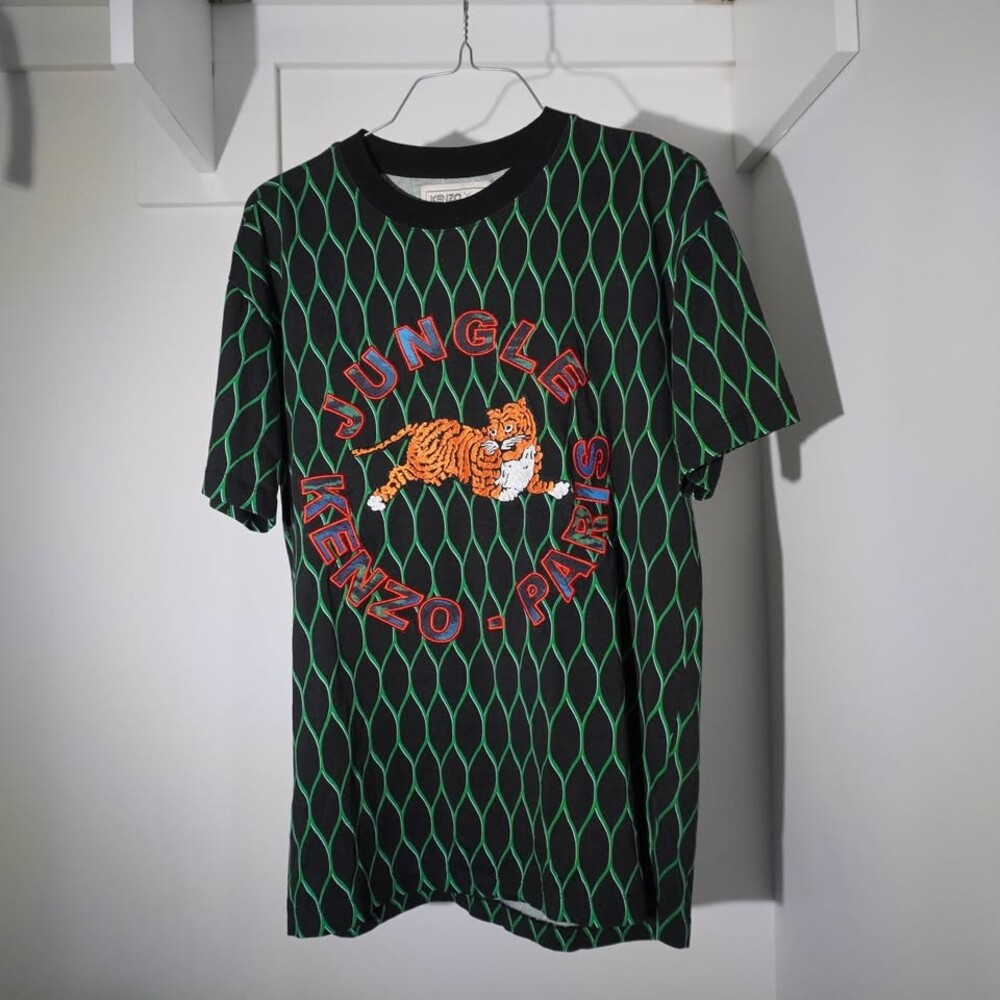 Kenzo by H&M Shirt size S Tiger Jungle Shirt  RARE